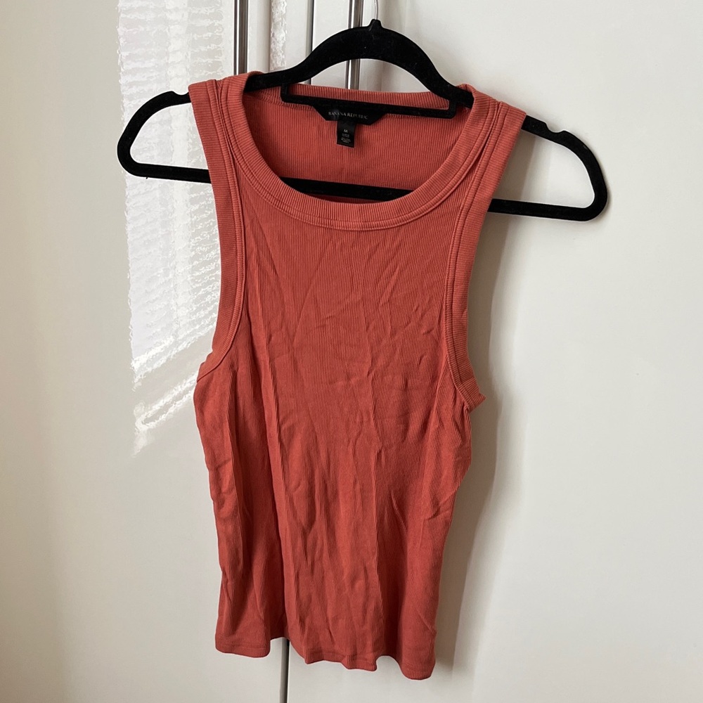 Banana republic racer back tank